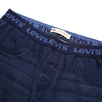 LEVI'S Girls Skinny Blue Denim Slim Fit Light Fabric Wash W28 L31 Zip Pockets