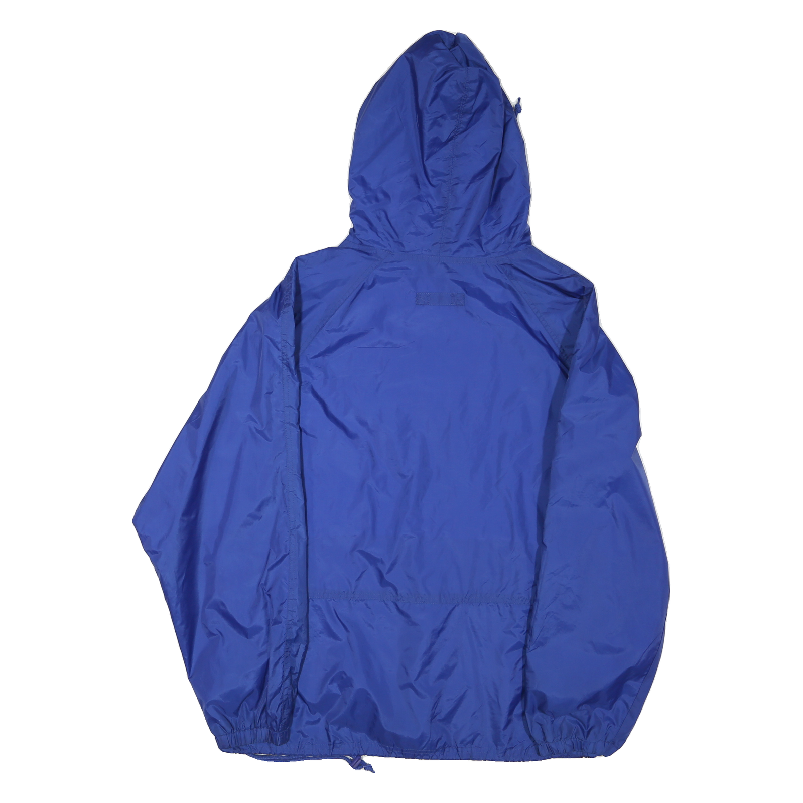 Mens Blue Folsom Jaguars Hooded Zip Jacket M Polyester Blend Plain Lightweight