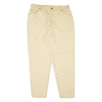 LEVI'S 16550-0272 Made In USA Womens Jeans Yellow Mom 90s W33 L30