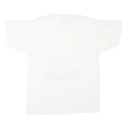 THE BEST Mens White Polar Treats Graphic T-Shirt L Short Sleeve Crew Neck Casual