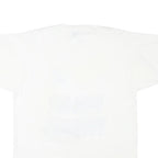 THE BEST Mens White Polar Treats Graphic T-Shirt L Short Sleeve Crew Neck Casual