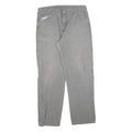 DICKIES Mens Jeans Grey Relaxed Straight Denim Medium W36 L34 Workwear Zip