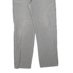 DICKIES Mens Jeans Grey Relaxed Straight Denim Medium W36 L34 Workwear Zip