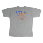 RUSSELL ATHLETIC Mens Grey UCLA Basketball T-Shirt XL Short Sleeve Crew Neck