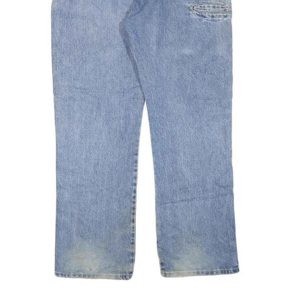 DICKIES Mens Jeans Blue Regular Straight Denim Medium W42 L32 Casual Workwear