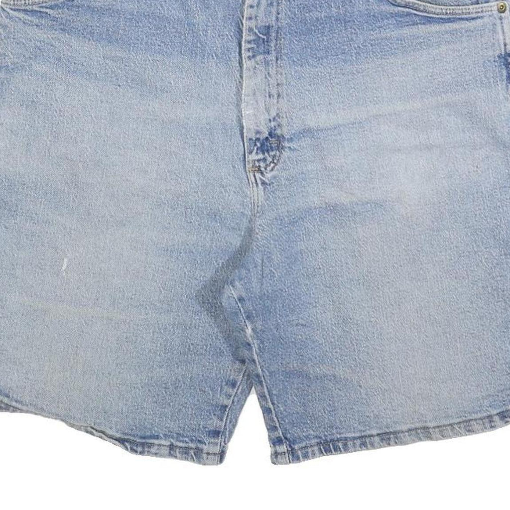 WRANGLER Mens Denim Blue Casual Shorts XL W38 Cotton Blend Classic Fit