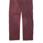 LEVI'S 501 Mens Red Regular Straight Denim Medium W28 L29 Classic Cotton Blend