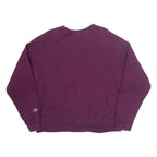 CHAMPION REVERSE WEAVE Womens Sweatshirt Purple 2XL