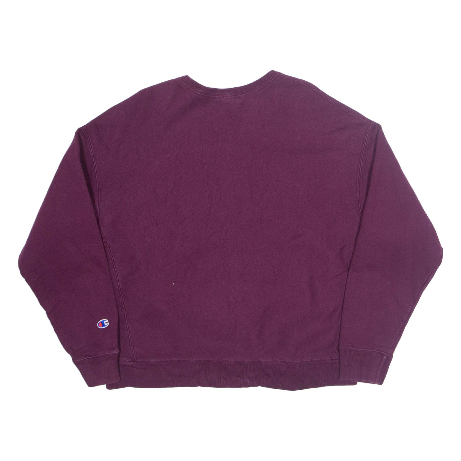 CHAMPION REVERSE WEAVE Womens Sweatshirt Purple 2XL