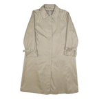 CANDA Womens Beige Cotton Classic Jacket M Plain Button Closure Long Sleeve