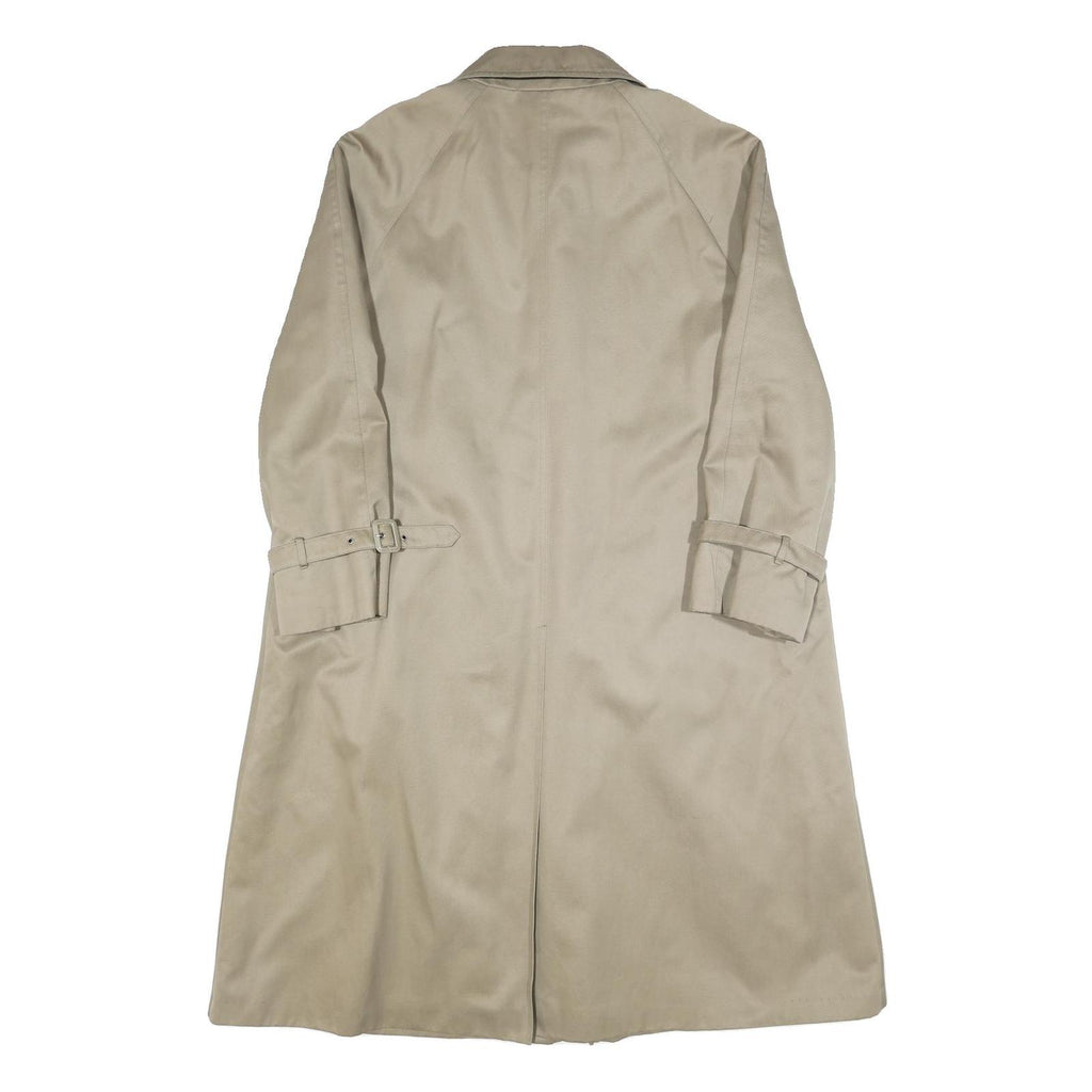 CANDA Womens Beige Cotton Classic Jacket M Plain Button Closure Long Sleeve