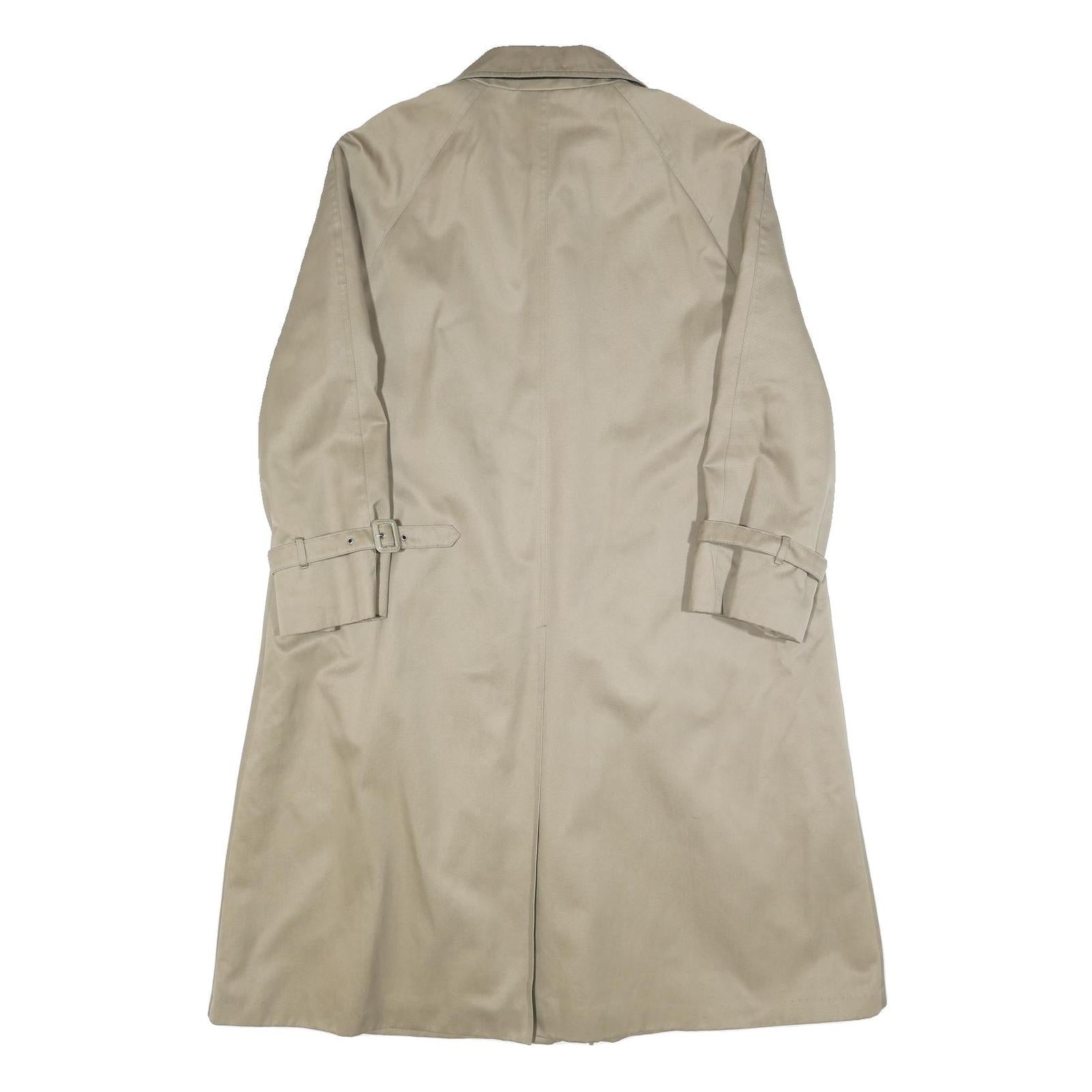 CANDA Womens Beige Cotton Classic Jacket M Plain Button Closure Long Sleeve