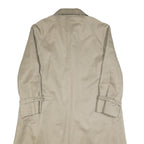 CANDA Womens Beige Cotton Classic Jacket M Plain Button Closure Long Sleeve