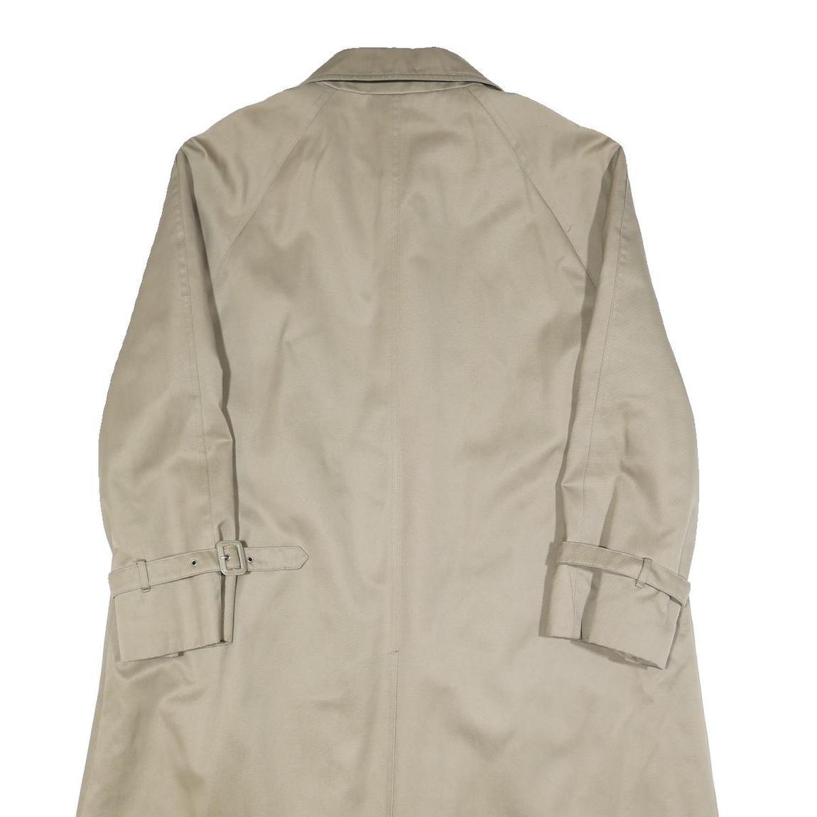 CANDA Womens Beige Cotton Classic Jacket M Plain Button Closure Long Sleeve