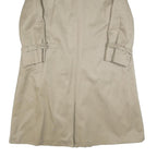 CANDA Womens Beige Cotton Classic Jacket M Plain Button Closure Long Sleeve