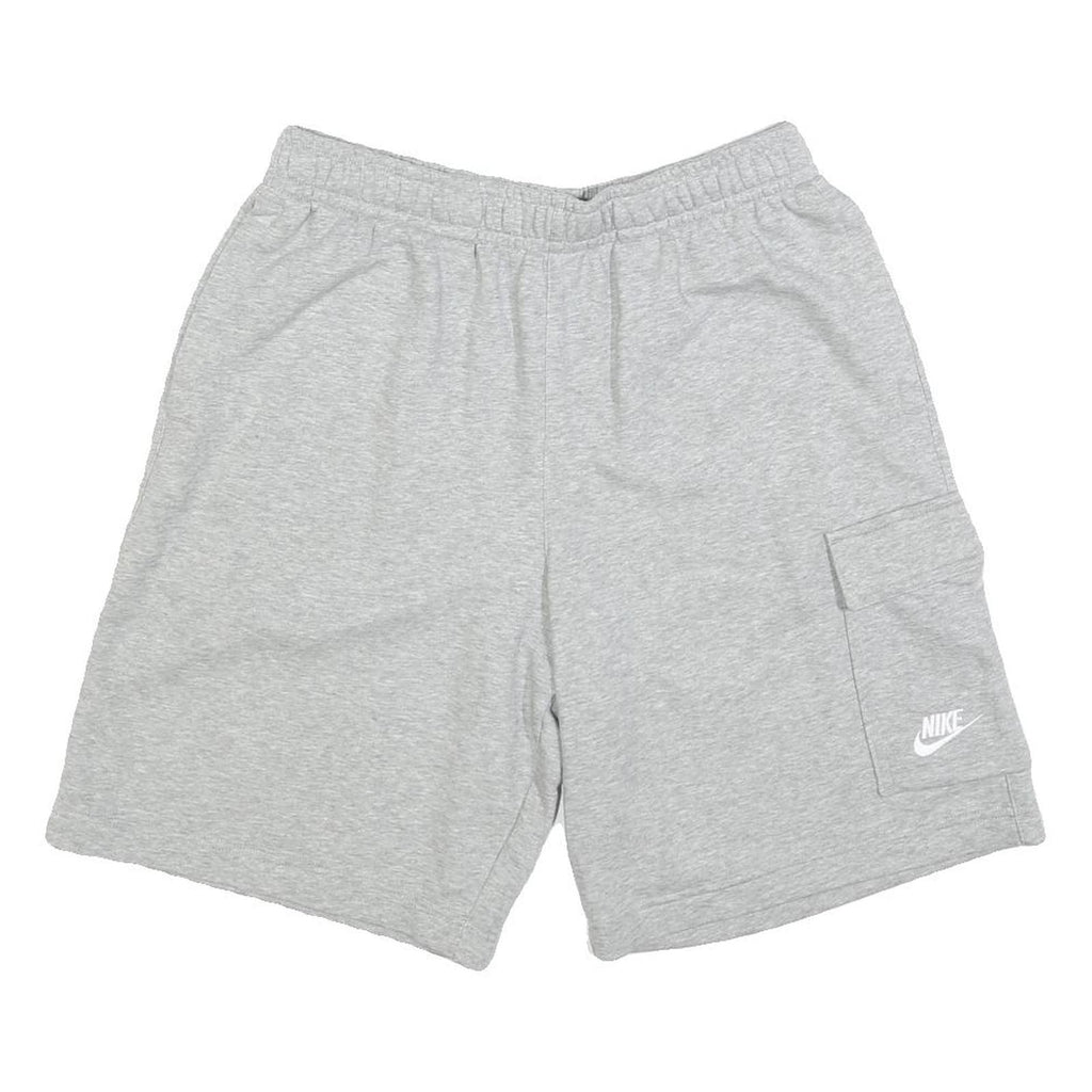 NIKE Mens Shorts Grey Casual Cargo Logo M W28 Comfortable Wear