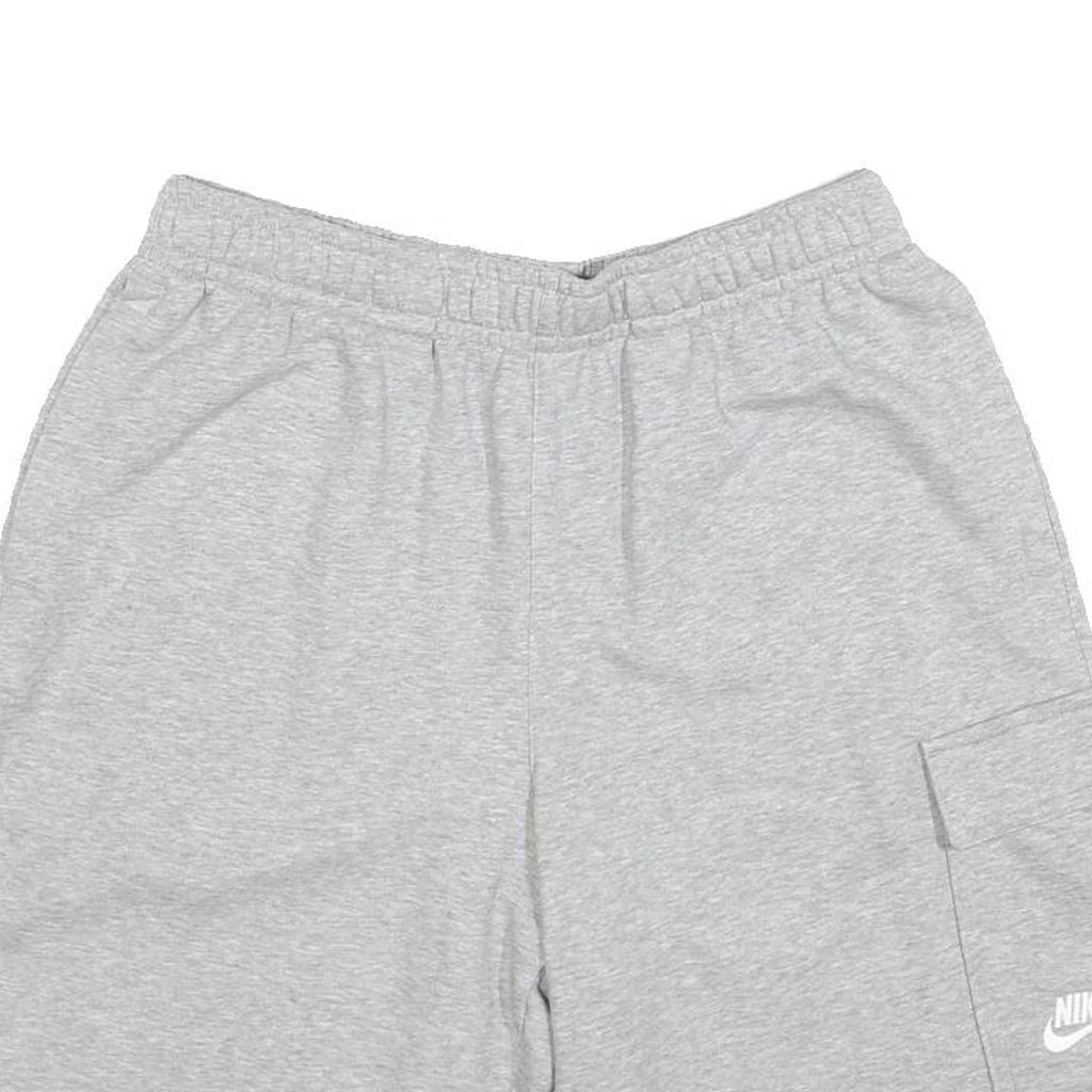 NIKE Mens Shorts Grey Casual Cargo Logo M W28 Comfortable Wear