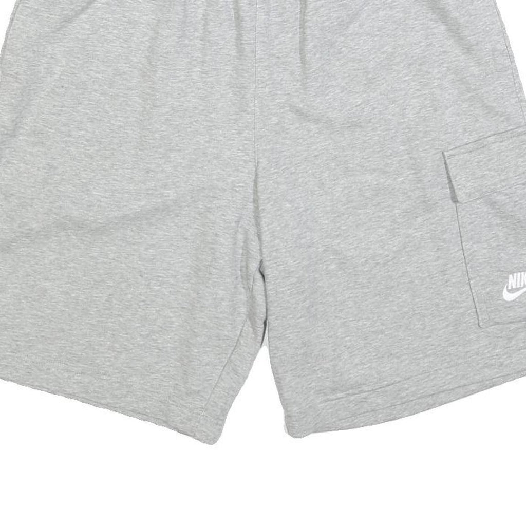 NIKE Mens Shorts Grey Casual Cargo Logo M W28 Comfortable Wear