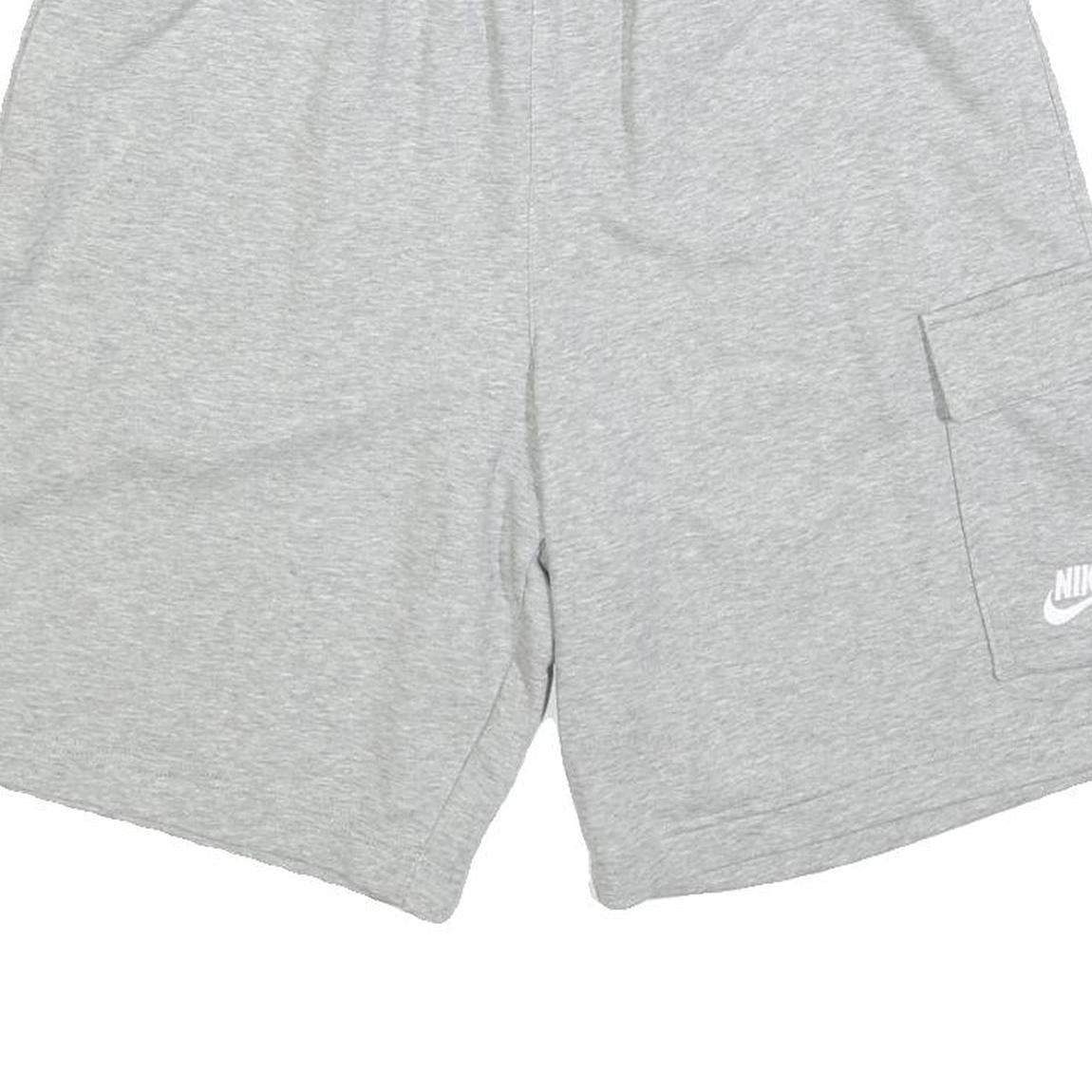 NIKE Mens Shorts Grey Casual Cargo Logo M W28 Comfortable Wear