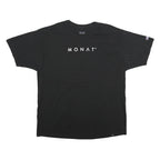 CHAMPION Mens Black Cotton Graphic T-Shirt 2XL Short Sleeve Crew Neck Magic