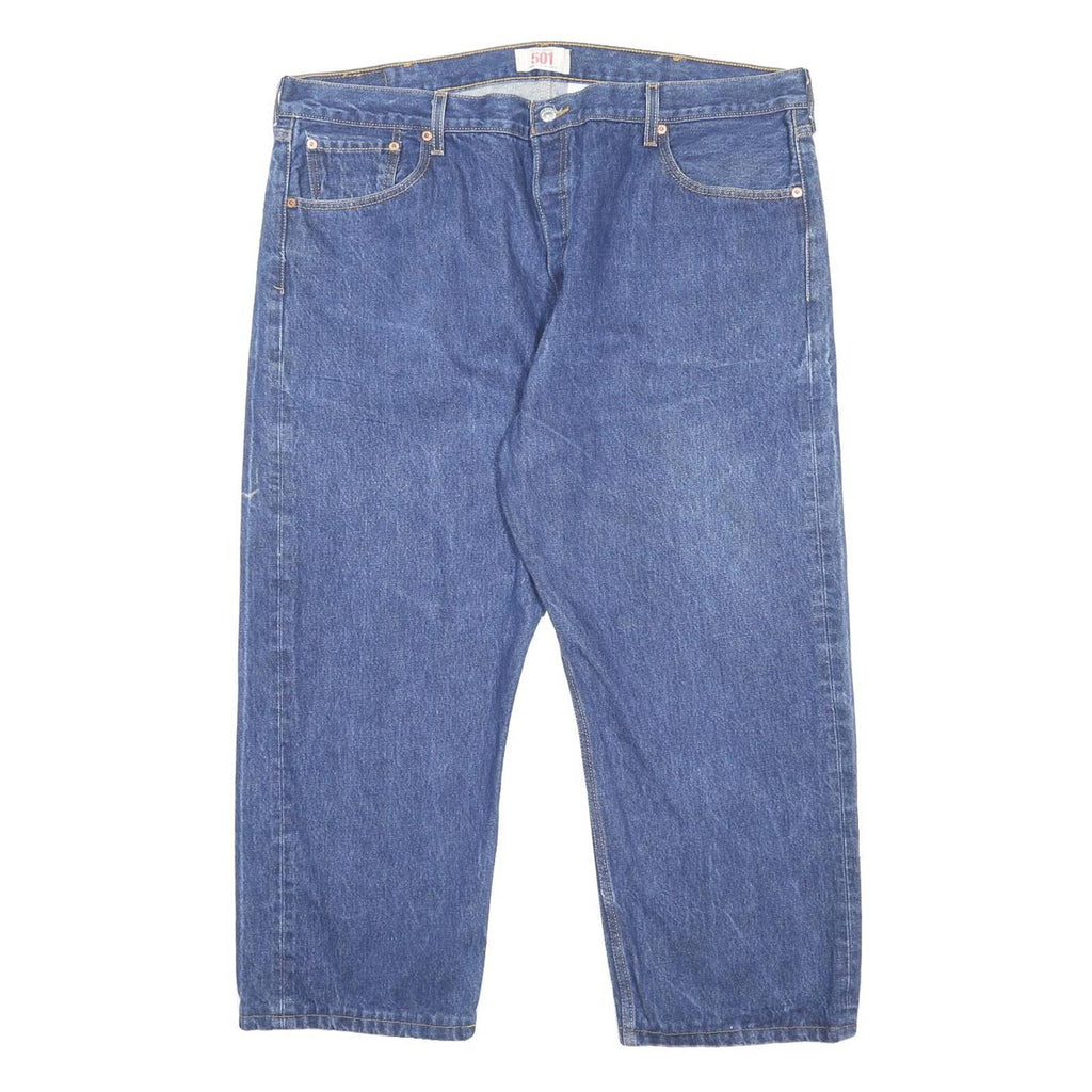 LEVI'S 501XX Mens Jeans Blue Regular Straight Denim Medium W40 L25 Classic
