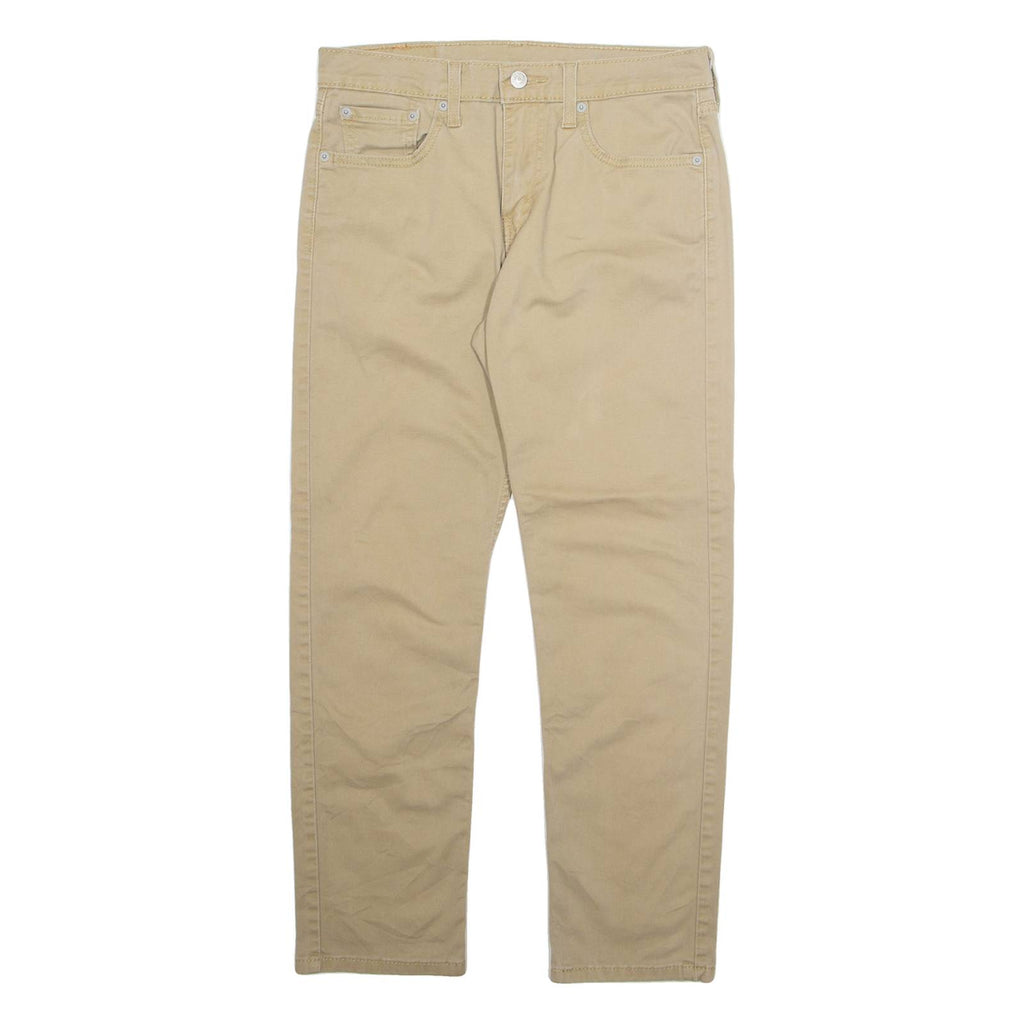 LEVI'S 502 Mens Trousers Beige Regular Straight W29 L27