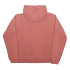 CARHARTT Womens Pink Full Zip Hoodie S Cotton Blend Casual Zip Up Sweatshirt