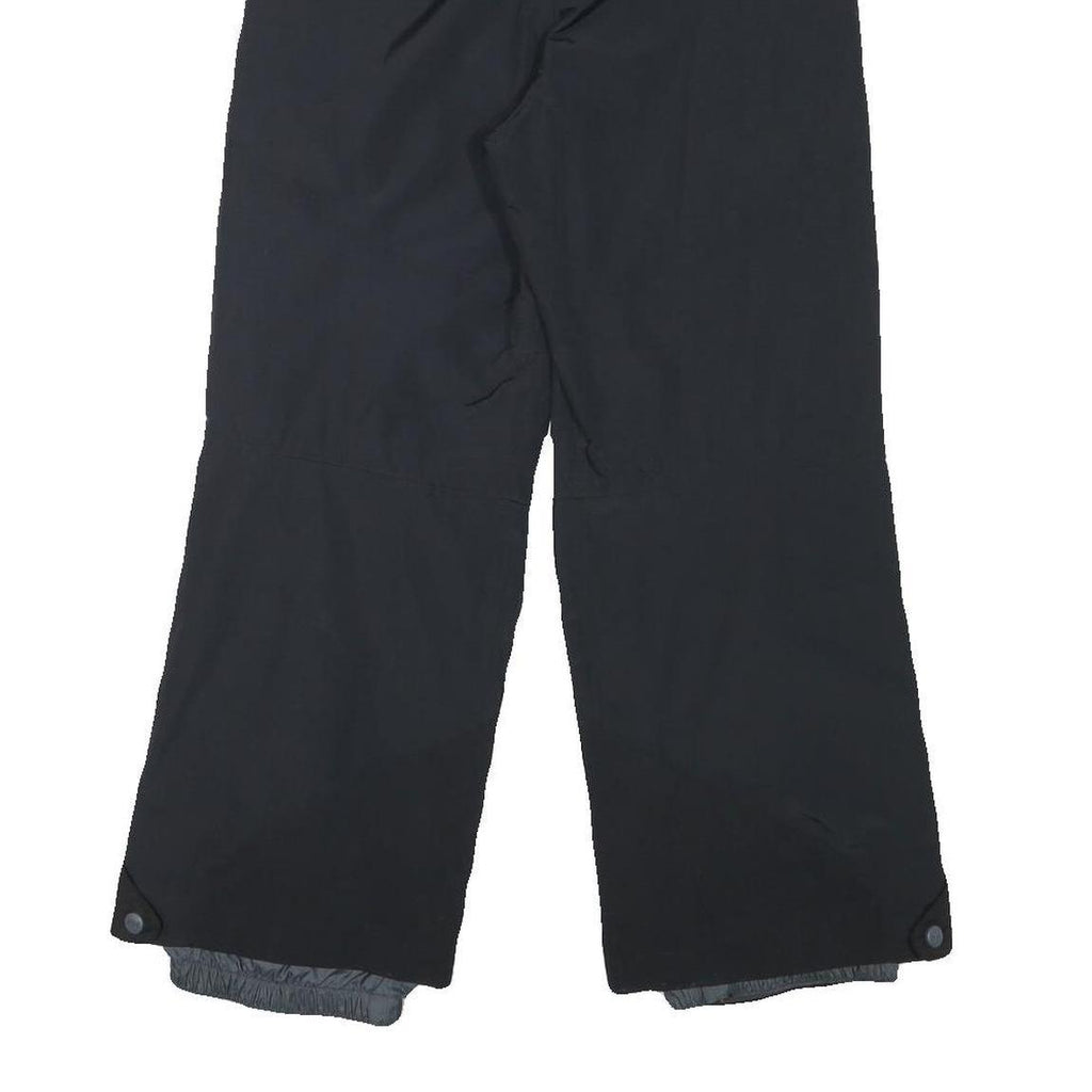 HELLY HANSEN Womens Black Polyester Blend Relaxed Tapered Trousers W26 L25