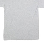 GILDAN Mens Grey Yellow San Lorenzo High School Grizzlies Graphic T-Shirt M