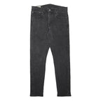 LEVI'S 512 Tapered Mens Jeans Black Slim Tapered Denim Medium W32 L30 Classic