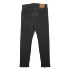 LEVI'S 512 Tapered Mens Jeans Black Slim Tapered Denim Medium W32 L30 Classic