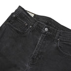 LEVI'S 512 Tapered Mens Jeans Black Slim Tapered Denim Medium W32 L30 Classic