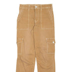 DICKIES Workwear Womens Jeans Beige Slim Straight W28 L28