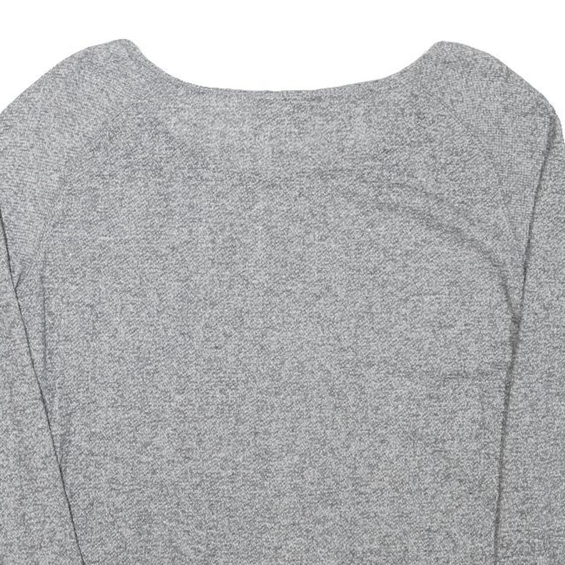 HARD ROCK CAFE Womens Grey Hollywood Pullover Sweatshirt M Cotton Blend