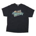 Mens Black Jordan Kinser Racing Graphic T-Shirt 2XL Short Sleeve Crew Neck
