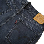 LEVI'S Womens Shorts Blue Denim Cut-Off XS W28 Casual Summer Style