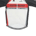 PACTIMO Womens White Black & Red Race Team Cycling Jersey M Short Sleeve Crew