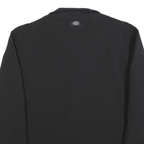 DICKIES Mens Black Softshell Zip Jacket L Polyester Workwear Comfort Durable