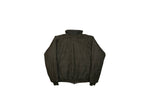 GREEN TRAIL Mens Brown & Green Camouflage Cotton Blend Zip Jacket XL