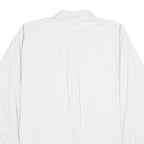 TOMMY HILFIGER Mens White Cotton Shirt 2XL Classic Long Sleeve Button Shirt