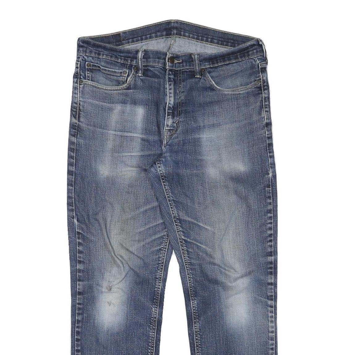 LEVI'S Mens Jeans Blue Regular Straight Denim Medium W33 L29 Classic Zip Cotton