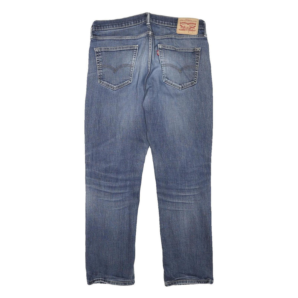 LEVI'S Mens Jeans Blue Regular Straight Denim Medium W33 L29 Classic Zip Cotton