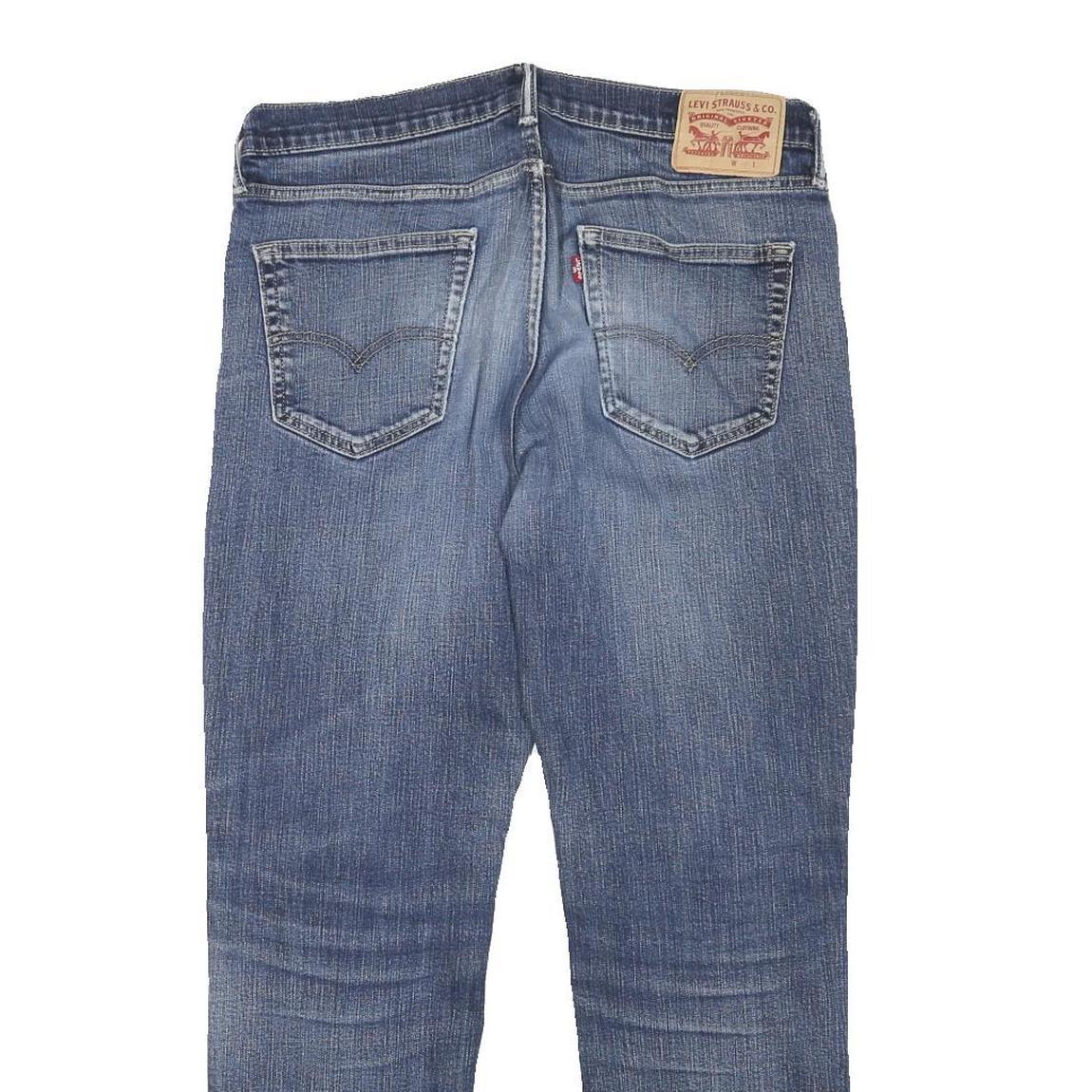 LEVI'S Mens Jeans Blue Regular Straight Denim Medium W33 L29 Classic Zip Cotton