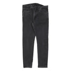 LEVI'S 512 Tapered Mens Jeans Black Slim Tapered Denim Medium W32 L27 Stylish