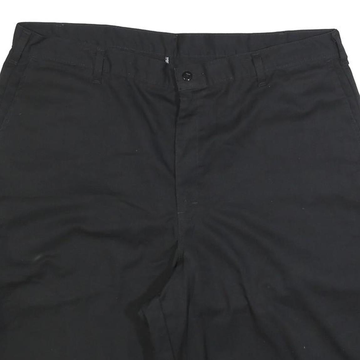 DICKIES Mens Black Casual Shorts 2XL W42 Cotton Blend Workwear