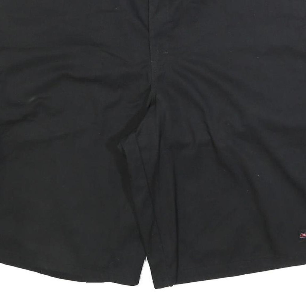 DICKIES Mens Black Casual Shorts 2XL W42 Cotton Blend Workwear
