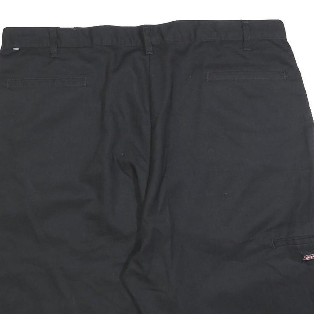 DICKIES Mens Black Casual Shorts 2XL W42 Cotton Blend Workwear