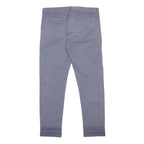 GAP Womens Slim Grey Cotton Blend Slim Leg Trousers W31 L26 Casual Workwear