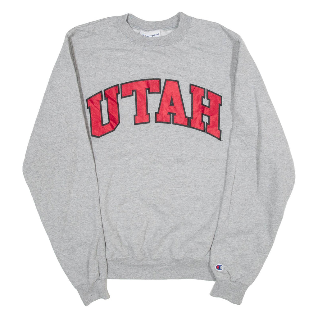 CHAMPION Utah Mens Sweatshirt Grey XS