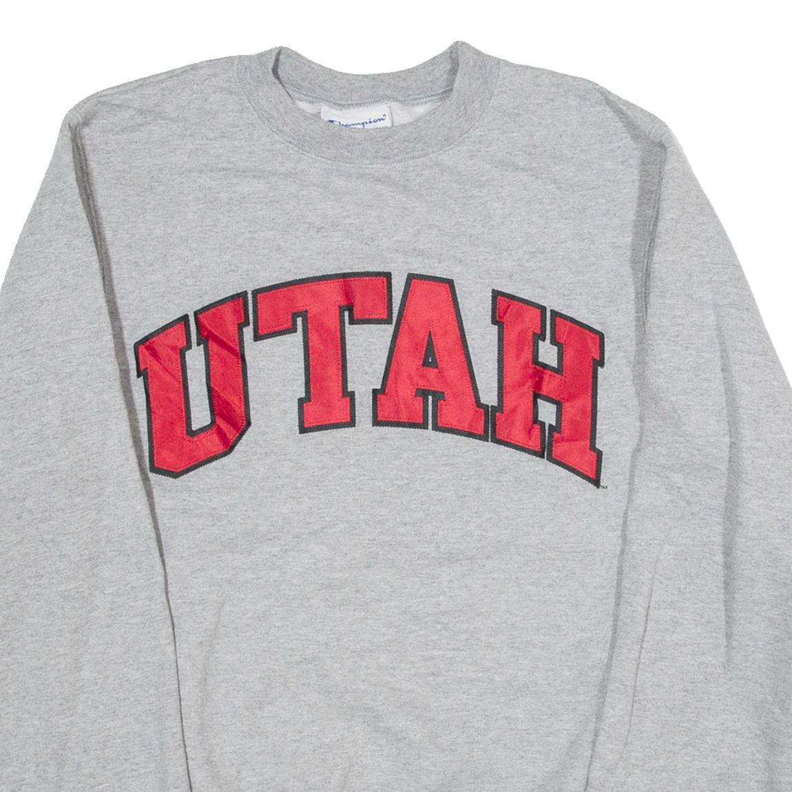 CHAMPION Utah Mens Sweatshirt Grey XS